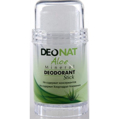 Минеральный дезодорант Кристалл-ДеоНат с соком алоэ стик,80 гр